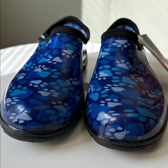 Sloggers Waterproof Garden Shoes Removable Comfortable Insoles Paw Prints NWT 8 - Picture 11 of 15